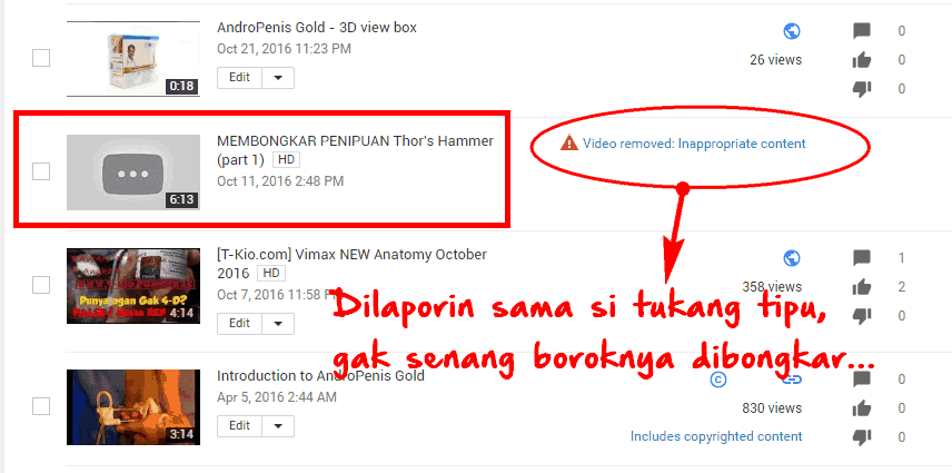 thor-hammer-youtube-video-removed