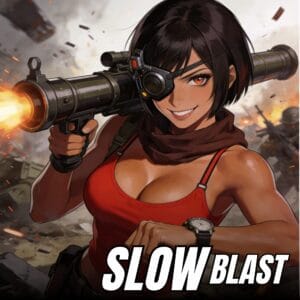 Slow Blast: 🔴Hold + 🟤Blow