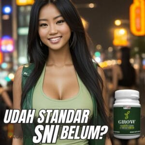 T-Kio Grow Standard bottle isi 30 caps